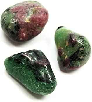 Divine Power Crystal Tumble Original GemStone For Manifestation, Healing and Meditation Ruby Zoisite